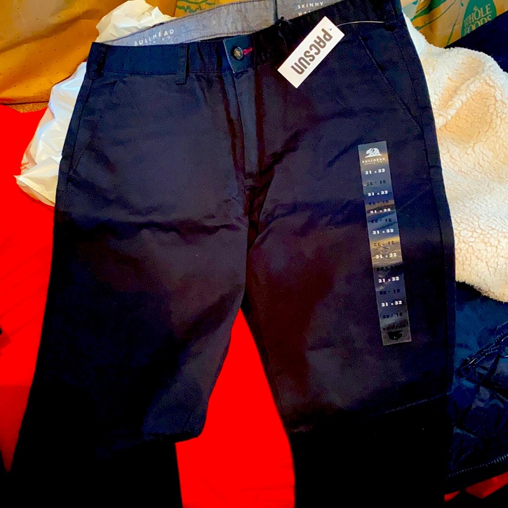 PACSUN Black Skinny Pants 31 x 32 NWT